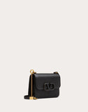 WOMEN'S VALENTINO GARAVANI SMALL VSLING GRAINY CALFSKIN SHOULDER BLACK