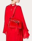 WOMEN'S VALENTINO GARAVANI SMALL LOVE SHOULDER BAG RED