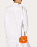 WOMEN'S VALENTINO GARAVANI MICRO ROCKSTUD SPIKE FLUO CALFSKIN BAG SS20 RUNWAY PREVIEW FLORESCENT ORANGE