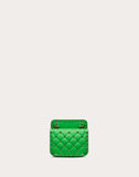 WOMEN'S VALENTINO GARAVANI MICRO ROCKSTUD SPIKE FLUO CALFSKIN BAG SS20 RUNWAY PREVIEW FLUORESCENT GREEN