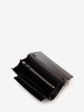 WOMEN'S ALEXANDER McQUEEN SKULL WALLET ON CHAIN BLACK