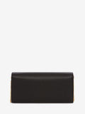 WOMEN'S ALEXANDER McQUEEN SKULL WALLET ON CHAIN BLACK