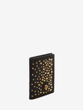 WOMEN'S ALEXANDER McQUEEN SKULL POCKET ORGANIZER BLACK