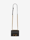 WOMEN'S ALEXANDER McQUEEN SMALL JEWELLED SATCHEL BLACK