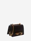 WOMEN'S ALEXANDER McQUEEN SMALL JEWELLED SATCHEL BLACK