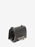 WOMEN'S ALEXANDER McQUEEN SMALL JEWELLED SATCHEL BLACK