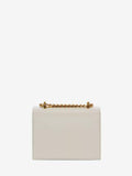WOMEN'S ALEXANDER McQUEEN SMALL JEWELLED SATCHEL OFF WHITE