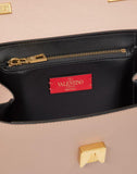 WOMEN'S VALENTINO GARAVANI SMALL VRING BUFFALO LEATHER HANDBAG