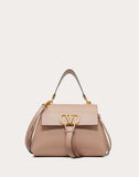 WOMEN'S VALENTINO GARAVANI SMALL VRING BUFFALO LEATHER HANDBAG