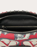 MEN'S VALENTINO GARAVANI UNDERCOVER ROCKSTUD BELT BAG PURE RED