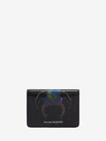 MEN'S ALEXANDER McQUEEN BUG BUSINESS CARDHOLDER BLACK/MULTICOLOR