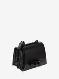 WOMEN'S ALEXANDER McQUEEN SMALL JEWELLED SATCHEL BLACK
