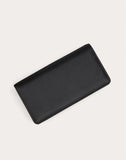 WOMEN'S VALENTINO GARAVANI VSLING GRAINY CALFSKIN WALLET WITH CHAIN STRAP BLACK