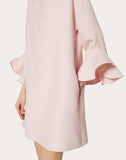 WOMEN'S VALENTINO CRÊPE COUTURE DRESS PINK