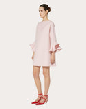 WOMEN'S VALENTINO CRÊPE COUTURE DRESS PINK