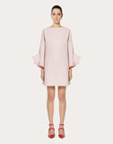 WOMEN'S VALENTINO CRÊPE COUTURE DRESS PINK