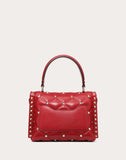 WOMEN'S VALENTINO GARAVANI MEDIUM CANDYSTUD TOP-HANDLE BAG ROSSO VALENTINO