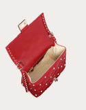WOMEN'S VALENTINO GARAVANI MEDIUM CANDYSTUD TOP-HANDLE BAG ROSSO VALENTINO