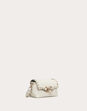 WOMEN'S VALENTINO GARAVANI MINI ROCKSTUD CALFSKIN CROSSBODY BAG