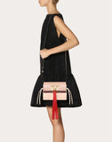 WOMEN'S VALENTINO GARAVANI SMALL VRING SMOOTH CALFSKIN CROSSBODY BAG