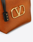 WOMEN'S VALENTINO GARAVANI LARGE VLOGO COWHIDE BUCKET BAG