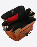 WOMEN'S VALENTINO GARAVANI LARGE VLOGO COWHIDE BUCKET BAG
