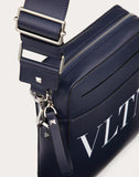 MEN'S VALENTINO GARAVANI SMALL LEATHER VLTN CROSSBODY BAG
