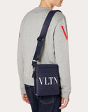 MEN'S VALENTINO GARAVANI SMALL LEATHER VLTN CROSSBODY BAG