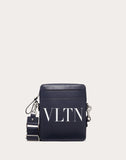 MEN'S VALENTINO GARAVANI SMALL LEATHER VLTN CROSSBODY BAG