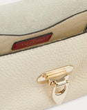 WOMEN'S VALENTINO GARAVANI MINI ROCKSTUD GRAINY CALFSKIN CROSSBODY BAG LIGHT IVORY