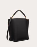 WOMEN'S VALENTINO GARAVANI ESCAPE GRAINY CALFSKIN HOBO BAG