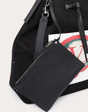 MEN'S VALENTINO GARAVANI UNDERCOVER BUCKET BAG BLACK