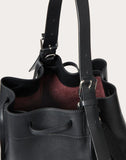 MEN'S VALENTINO GARAVANI LEATHER VLOGO BUCKET BAG