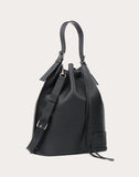 MEN'S VALENTINO GARAVANI LEATHER VLOGO BUCKET BAG