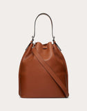 MEN'S VALENTINO GARAVANI LEATHER VLOGO BUCKET BAG