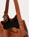 MEN'S VALENTINO GARAVANI LEATHER VLOGO BUCKET BAG