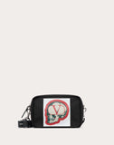 MEN'S VALENTINO GARAVANI UNDERCOVER SHOULDER BAG BLACK
