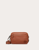 MEN'S VALENTINO GARAVANI LEATHER VLOGO SHOULDER BAG