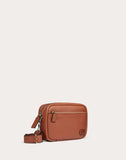 MEN'S VALENTINO GARAVANI LEATHER VLOGO SHOULDER BAG
