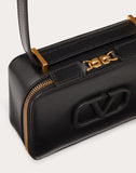 WOMEN'S VALENTINO GARAVANI VSLING SMOOTH CALFSKIN CROSSBODY BAG BLACK