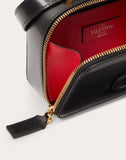 WOMEN'S VALENTINO GARAVANI VSLING SMOOTH CALFSKIN CROSSBODY BAG BLACK