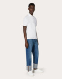 MEN'S VALENTINO BAGGY FIT JEANS NAVY