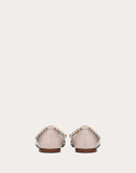WOMEN'S VALENTINO GARAVANI PATENT ROCKSTUD BALLET FLAT POUDRE