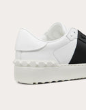 WOMEN'S VALENTINO GARAVANI OPEN SNEAKER WHITE/ BLACK
