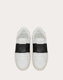 WOMEN'S VALENTINO GARAVANI OPEN SNEAKER WHITE/ BLACK