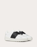 WOMEN'S VALENTINO GARAVANI OPEN SNEAKER WHITE/ BLACK