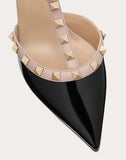 WOMEN'S VALENTINO GARAVANI ROCKSTUD CAGED PUMP 65MM BLACK