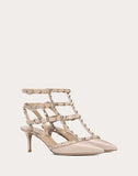 WOMEN'S VALENTINO GARAVANI ROCKSTUD CAGED PUMP 65MM POUDRE