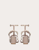 WOMEN'S VALENTINO GARAVANI ROCKSTUD CAGED SANDAL 60MM POUDRE