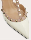 WOMEN'S VALENTINO GARAVANI ROCKSTUD CAGED PUMP 65MM IVORY
